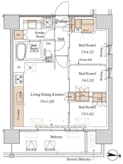 間取り図