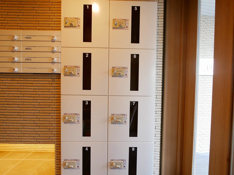 その他共有部分　共用部には宅配BOXを用意しました♪