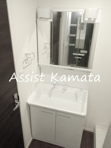 洗面設備　写真は同タイプの別号室です