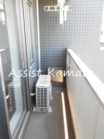 バルコニー　写真は同タイプの別号室です