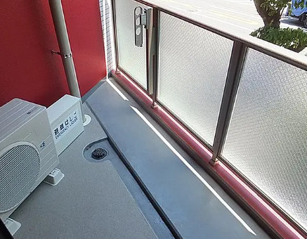 バルコニー　別タイプ部屋　参考写真です