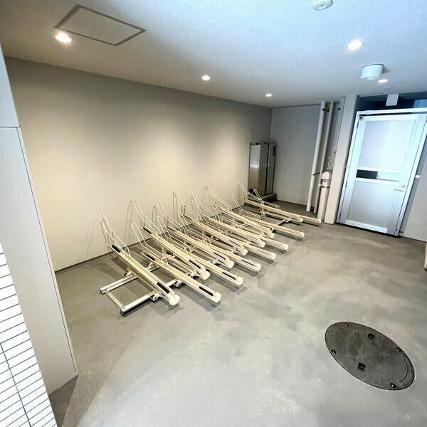 駐車場　駐輪場です。