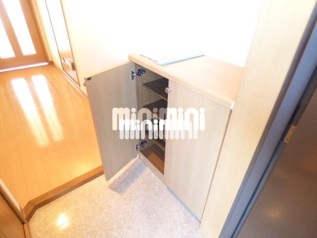 玄関　下駄箱がついて使いやすい。