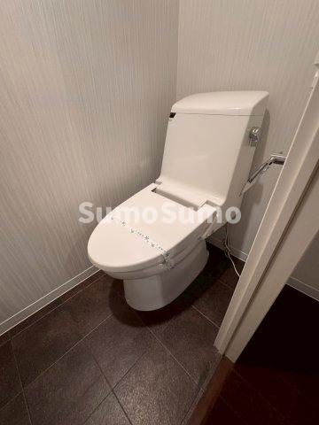 トイレ　ゆったりとした空間のトイレです