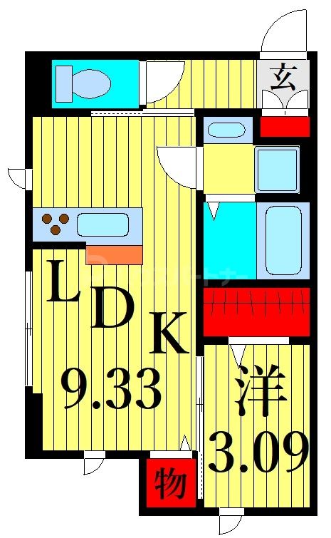 Maison de Vegaの間取り写真