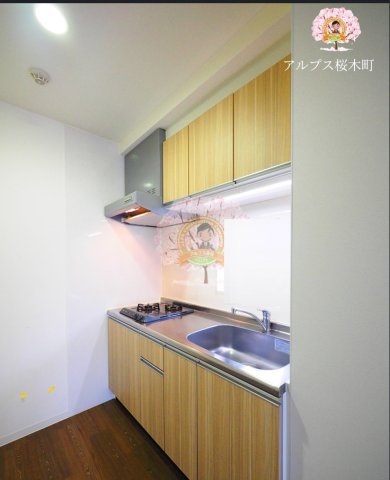 ＪＲ京浜東北線 桜木町駅 徒歩17分 6階建 築12年のキッチン写真