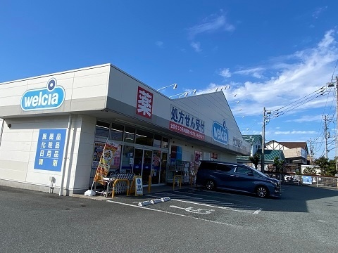 ドラックストア　ウエルシア富士川成島店（ドラッグストア）まで256m