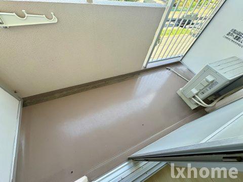 バルコニー　落ち着いた時間を過ごせるバルコニーです