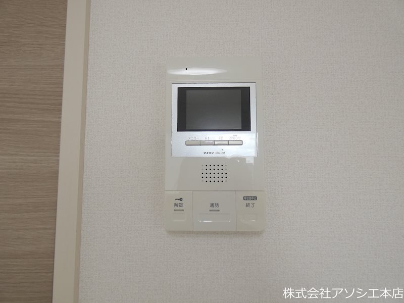 セキュリティ　モニター付きインターホン