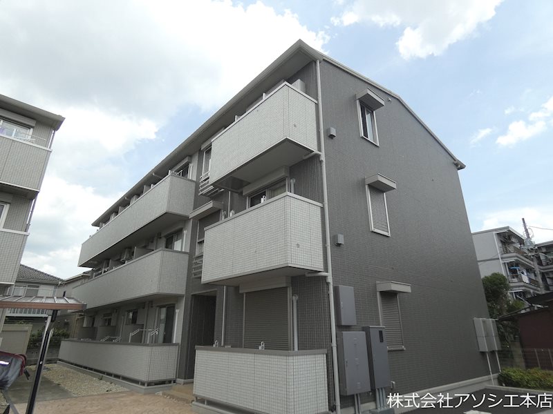 建物外観　リバーパーク越ヶ谷のご紹介は住まいの窓口アソシエにお任せくだ