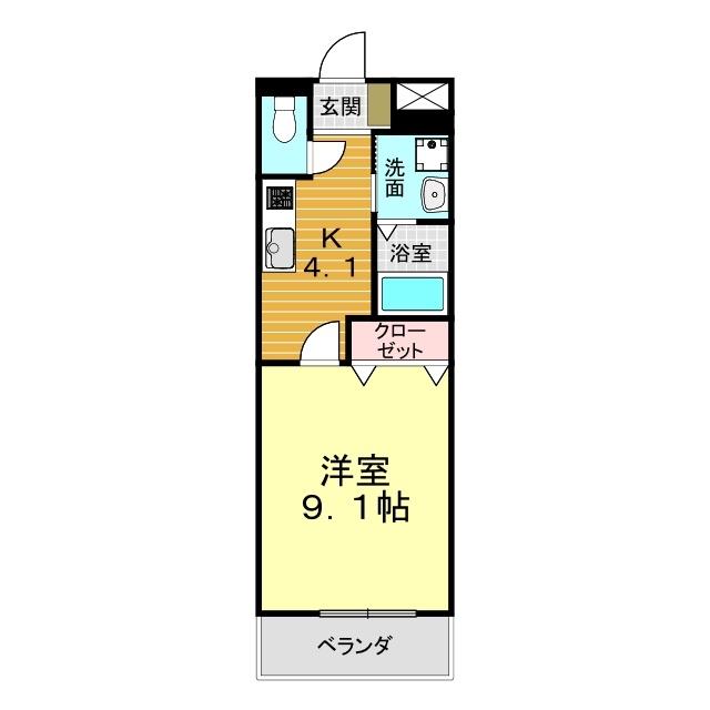 サンエバー貴船の間取り写真