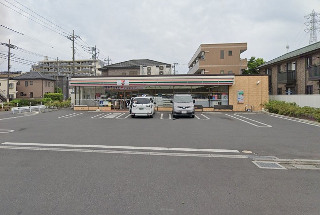 コンビニ　セブンイレブン 越谷蒲生茜町店（コンビニ）まで253m
