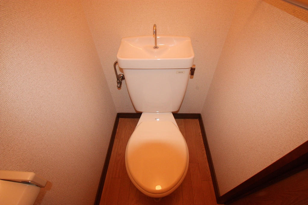 ＪＲ福塩線 備後本庄駅 徒歩20分 2階建 築36年のトイレ写真