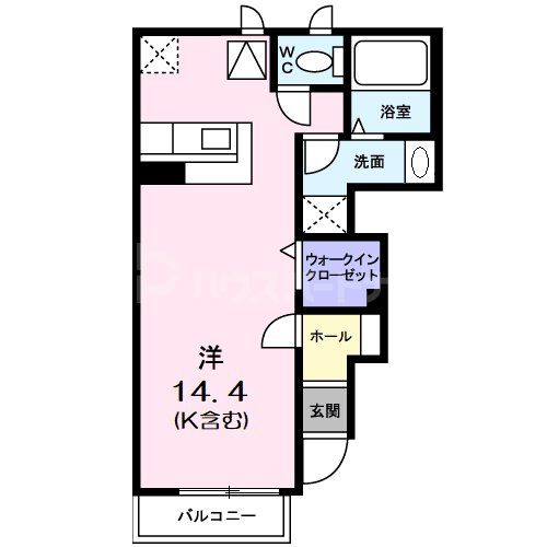 グレイスコートの間取り写真