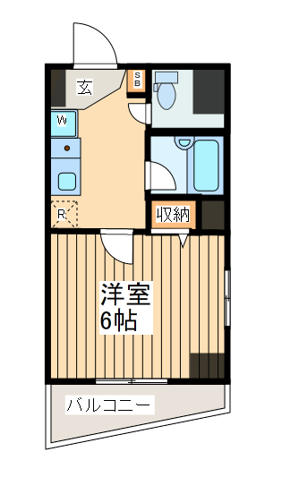 ホウゼン 7の間取り写真