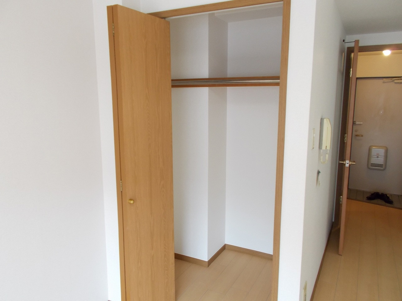 収納　※同建物の別のお部屋の写真です。