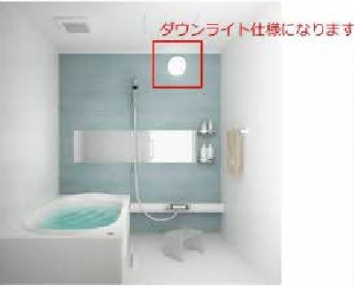 バス・シャワールーム　完成パース