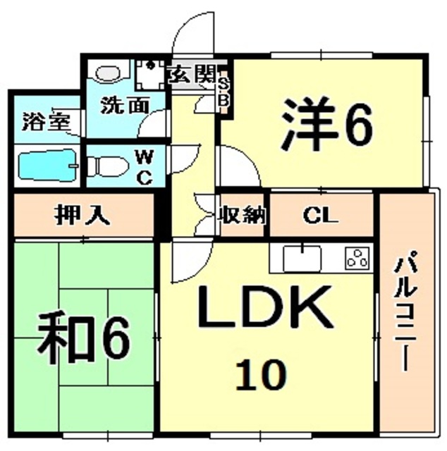 サクシード甲子園の間取り写真