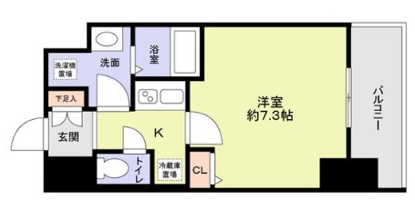 ＪＲ東西線 御幣島駅 徒歩6分 13階建 築10年の間取り写真