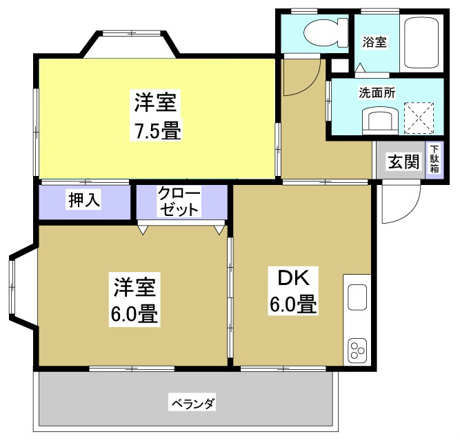 ドレミIIの間取り写真