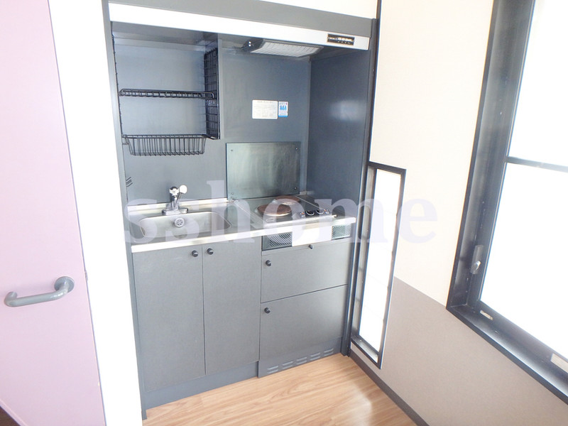 キッチン　電気コンロ2口キッチン☆