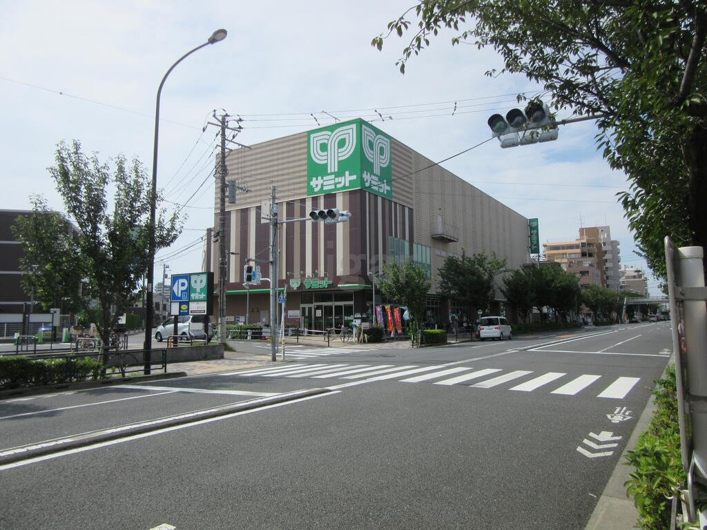 スーパー　サミットストア東長崎店（スーパー）まで413m