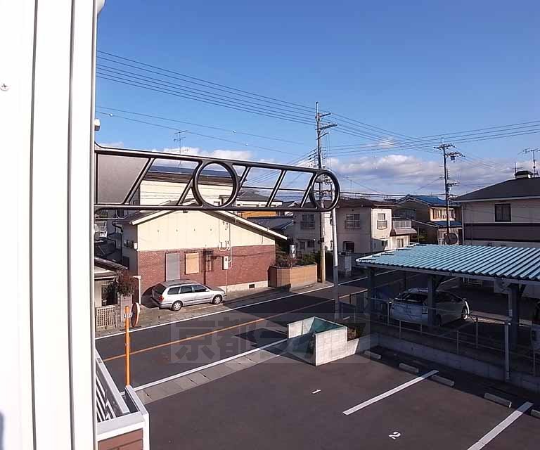 バルコニー　竿掛けられます。