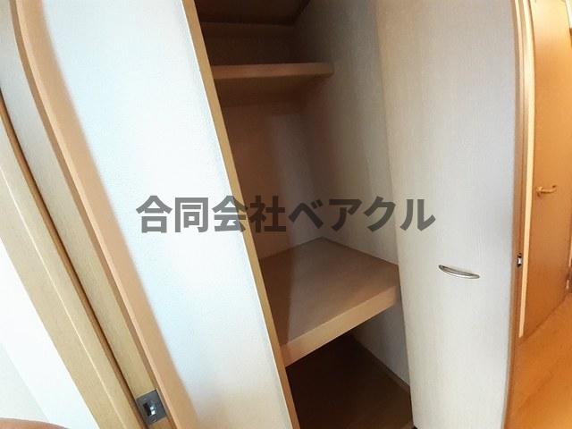 収納　ちょっとした収納スペースも充実しています