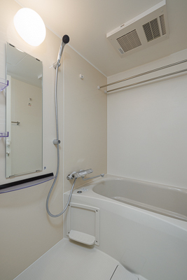 東京メトロ有楽町線 月島駅 徒歩3分 11階建 築4年の風呂写真