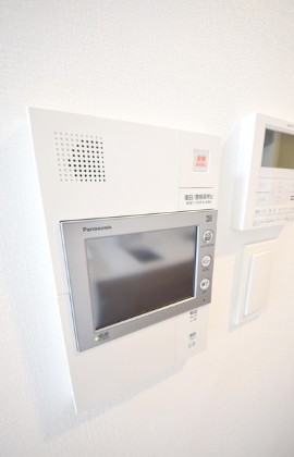 セキュリティ　☆モニター付きインターホン☆