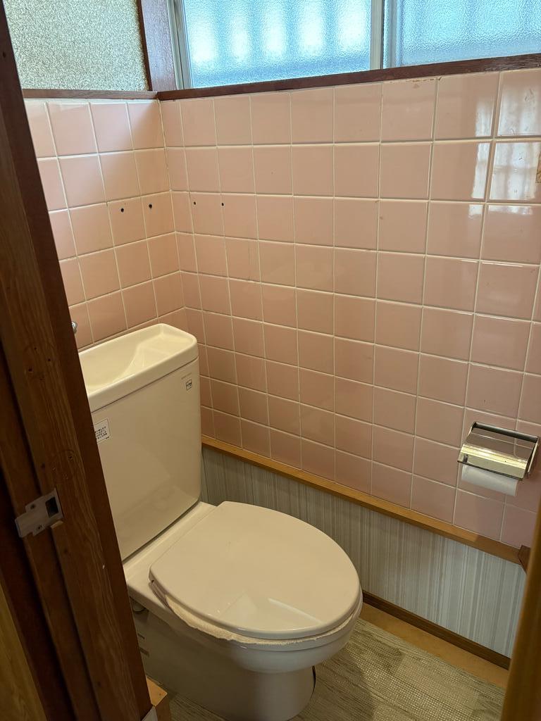 ＪＲ山陽本線 里庄駅 徒歩18分 1階建 築53年のトイレ写真