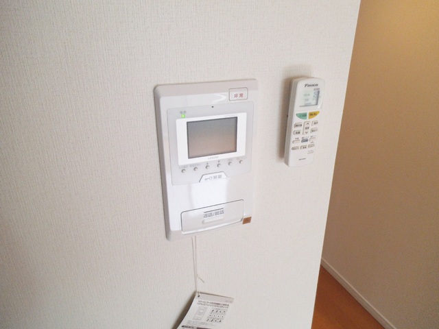 セキュリティ　モニタ付インターホン完備！