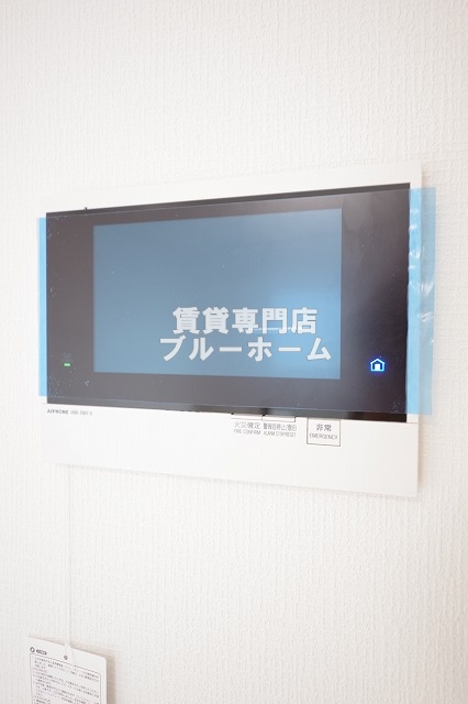 セキュリティ　安心のモニター付きインターホン！