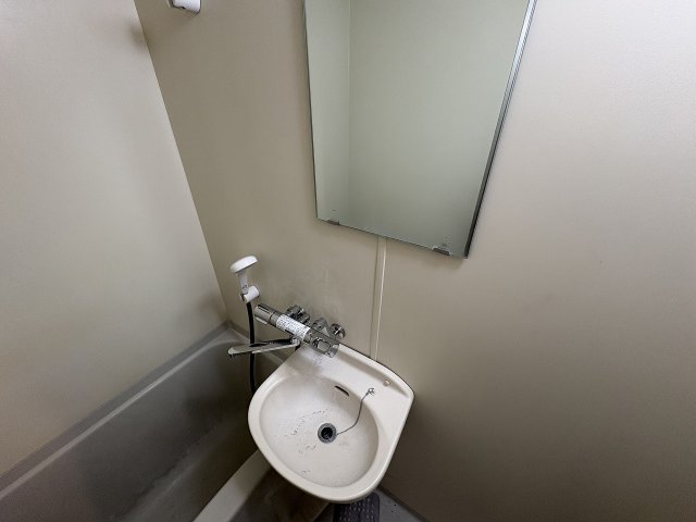 洗面設備　使いやすい洗面所です