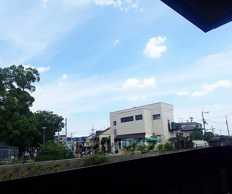 眺望　バルコニーからの室外風景です。