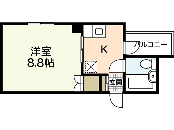 CRASSO桑田町の間取り写真