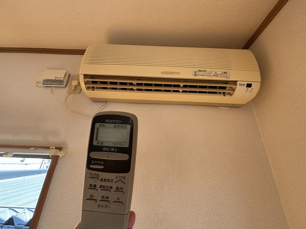 その他設備　夏も冬も快適、エアコンございます☆