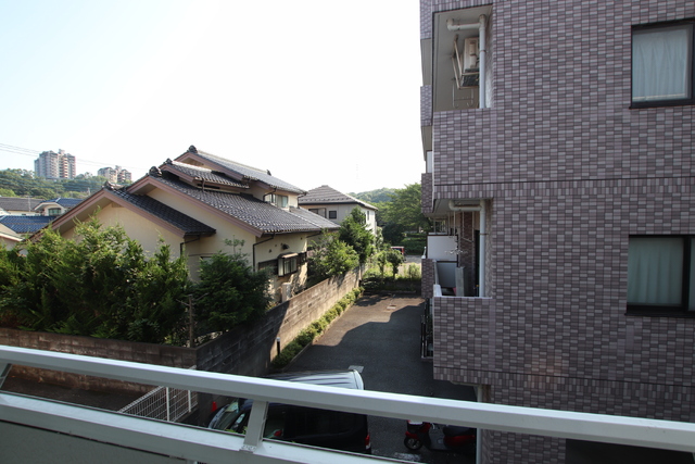 眺望　バルコニーからの景色です♪
