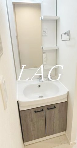洗面設備　洗面台です。