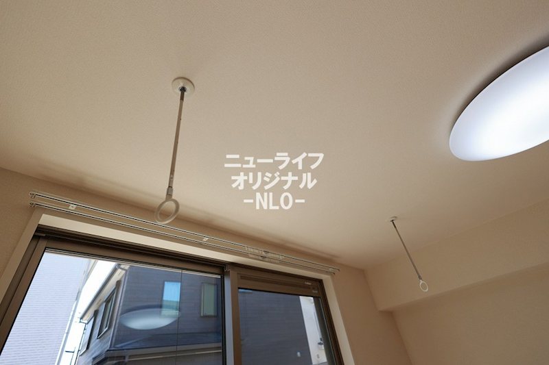 その他　雨の日のお洗濯に室内物干しユニット設置☆