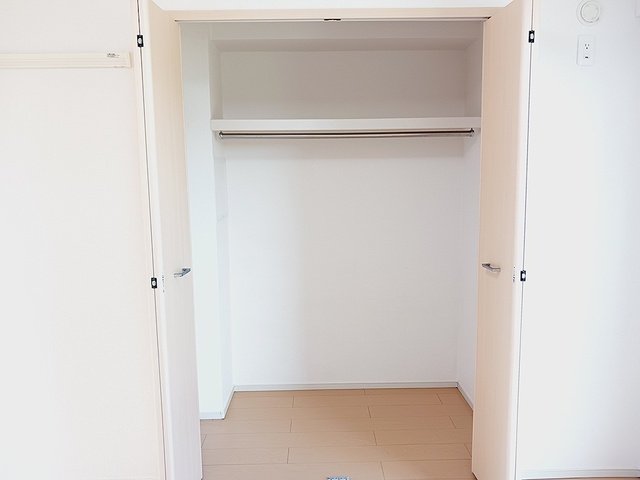 収納　たっぷりとした収納スペースです