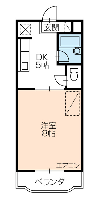 サンライズ羽根井本町の間取り