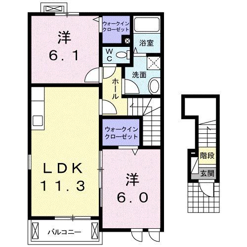 ライベックスの間取り