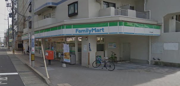 コンビニ　ファミリーマート大門口通店（コンビニ）まで332m