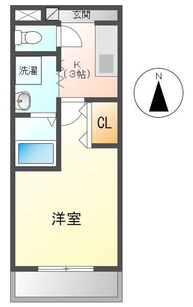 ノースパークの間取り