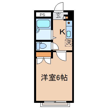 リッチモンド冨岡の間取り