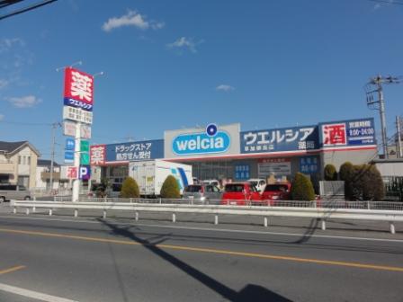 ドラックストア　ウエルシア薬局草加柳島店（ドラッグストア）まで1149m