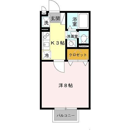 アビタシオン グラートの間取り