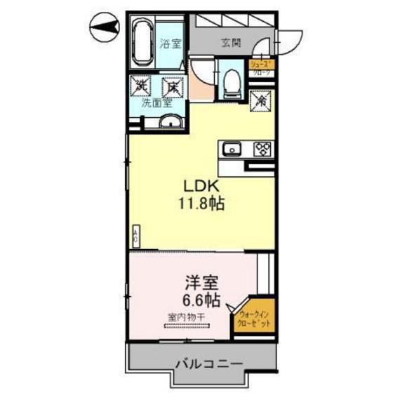 ルミナス古鍛冶町の間取り