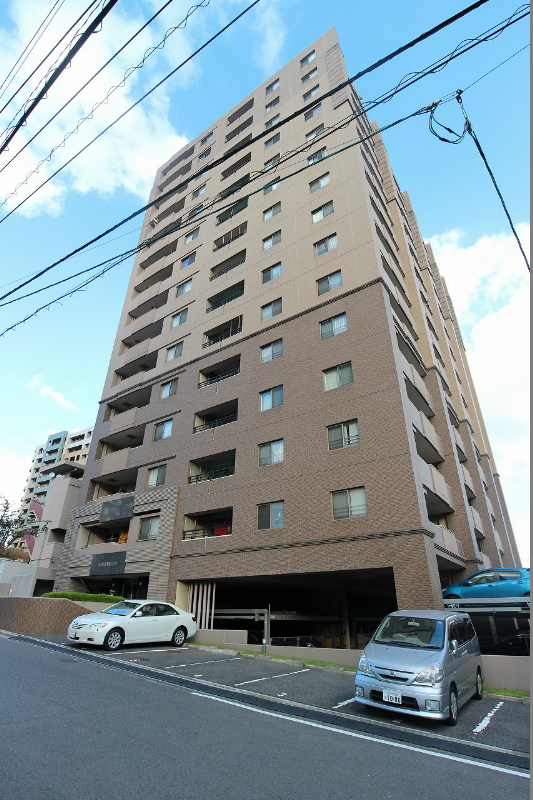 【北九州市小倉北区木町のマンションの建物外観】